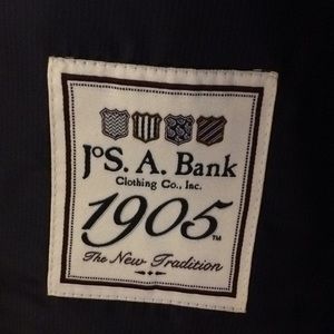 Joseph A Banks Navy suit 1905. Worn once -Like New